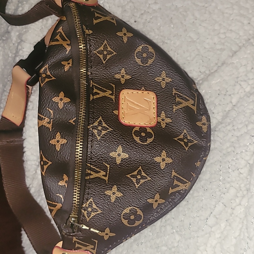 Brown Monogram Belt Bag/Moon Bag